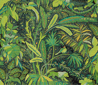 Emerald forest interior Foliage