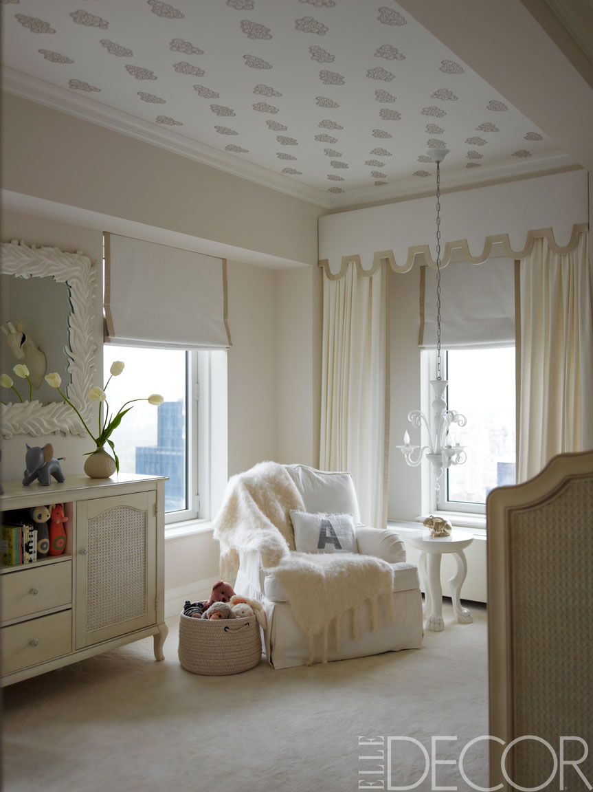 Elegant Nursery Design via Elle Decor